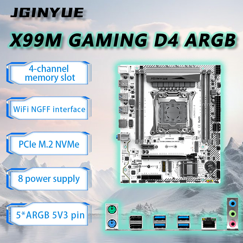 JGINYUE X99 Motherboard LGA201 - Server Memory Ddr4 recension och pris