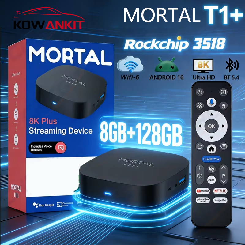 2026 New Android TV Box T1+ Ro - Ddr3 8Gb recension och pris