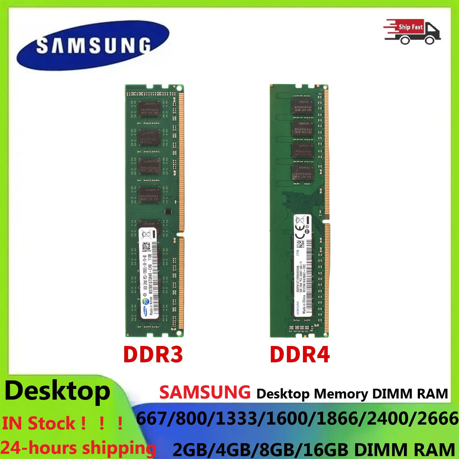 SAMSUNG Desktop RAM DIMM Memor - Sodimm Ddr4 recension och pris