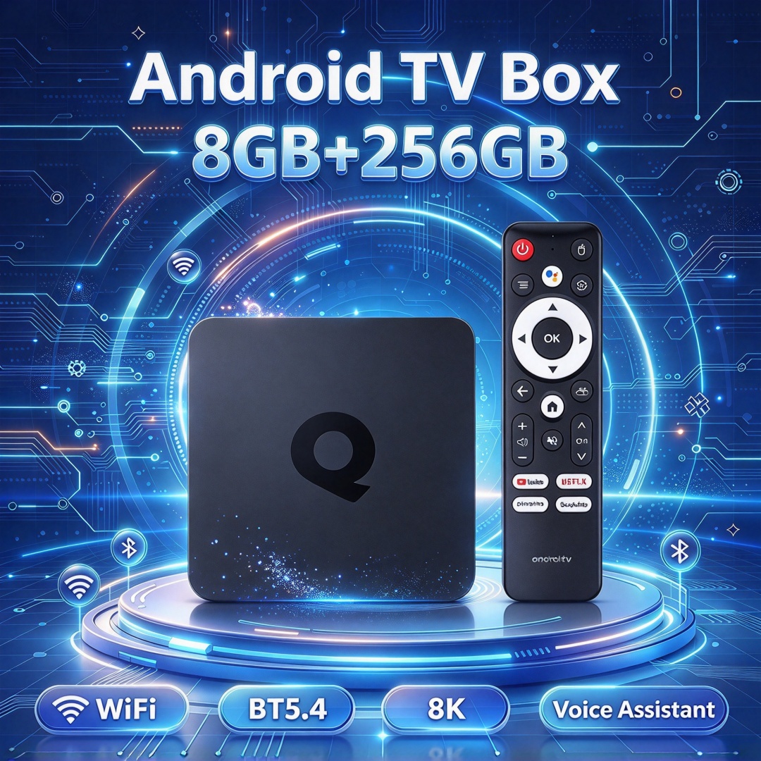 Android 16 TV Box Q1 RK3518 8G - Ddr3 8Gb recension och pris