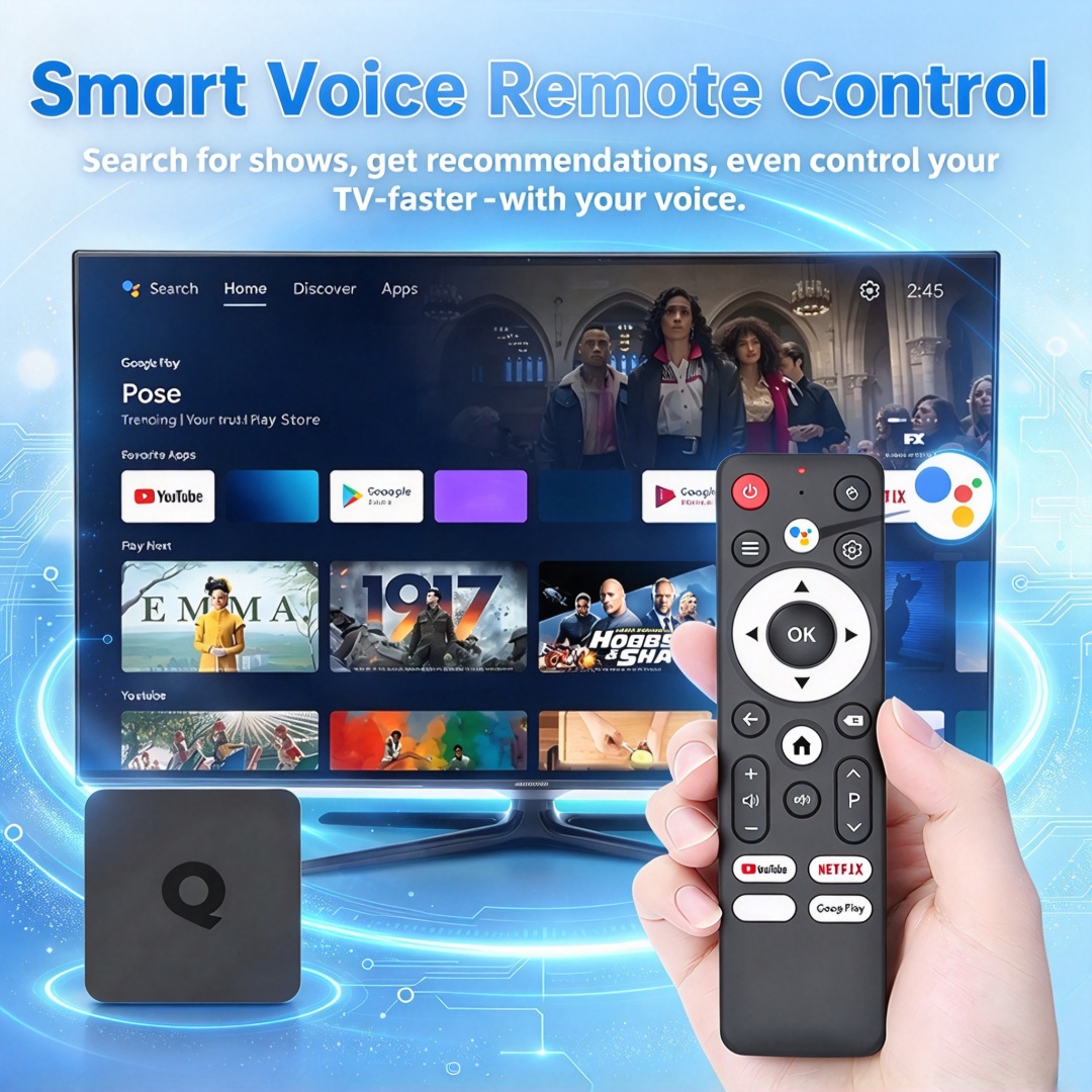 Android 16 TV Box Q1 RK3518 8G - Ddr3 8Gb recension och pris
