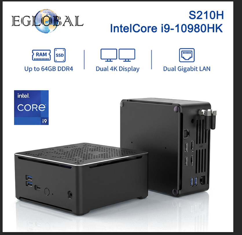 EGLOBAL i9-10980HK Workstation - Ecc Ram Server recension och pris