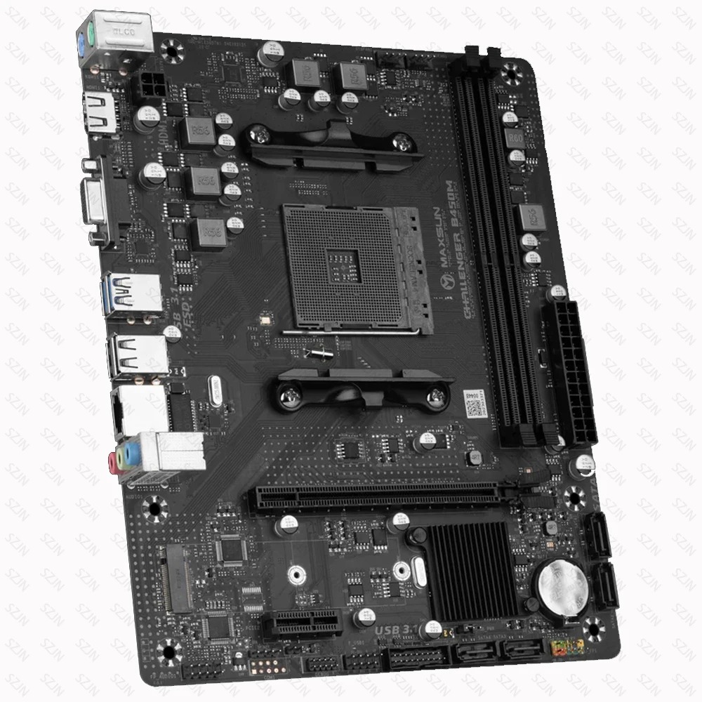 Maxsun B450 Motherboard + AMD  - Ddr4 3200Mhz recension och pris